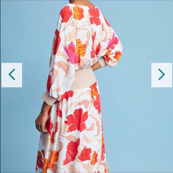 Anthropologie MAEVE floral dress (L) - Picture 2 of 10